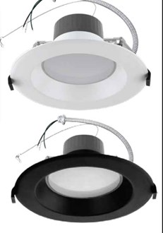 120-277V, 7W-10W-13W, 600lm-850lm-1050lm, 2700K-3000K-3500K-4000K-5000K, w/ Battery Pack